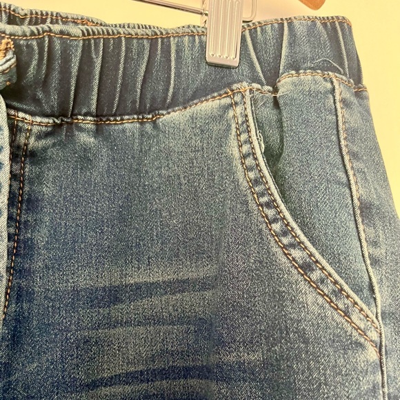 Denim Blue Cargo Joggers - Picture 4 of 5
